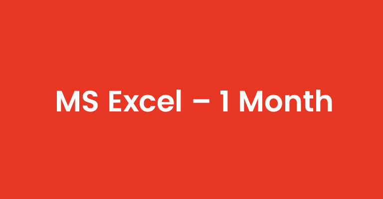 Excel-1-Month